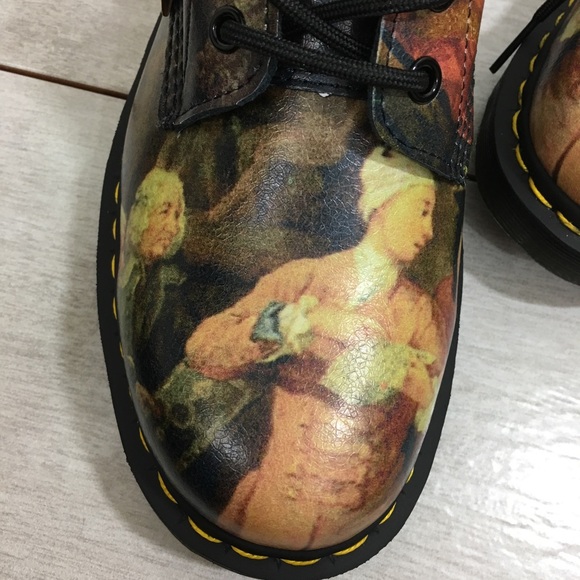 Dr. Martens 1460 Pascal Hogarth Renaissance Boots - Picture 3 of 8